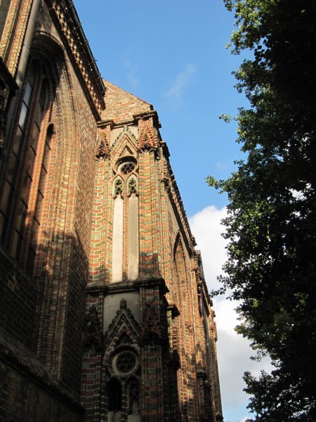 Mawerk auf der Sdseite an der Marienkapelle
