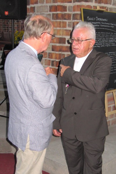 Herr Helbich mit Ks. Chodakowski
