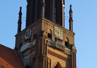 Das wiederhergestellte Uhrengeschoss 2009