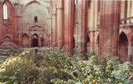 Ruine der Marienkirche 198x - Innenraum