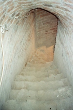 Neu freigelegte Treppe 2006